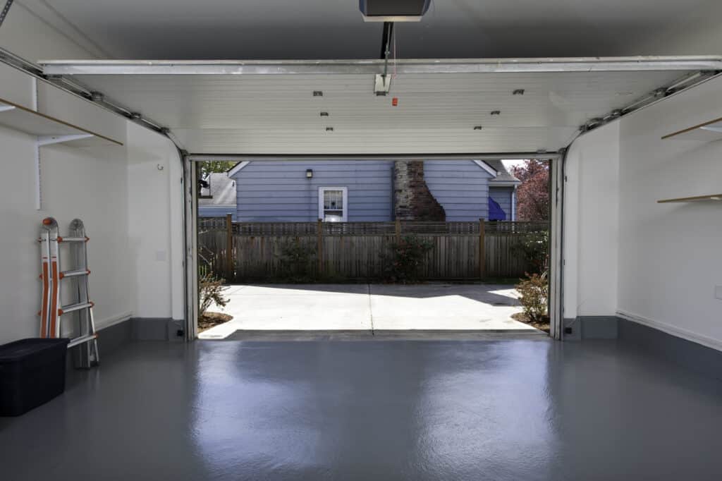 garage floor sweat