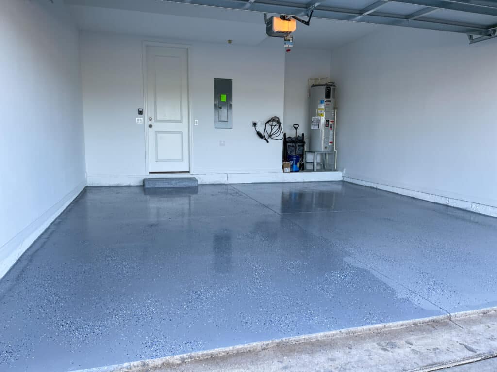 Epoxy garage floor coatings in Travelers Rest, SC